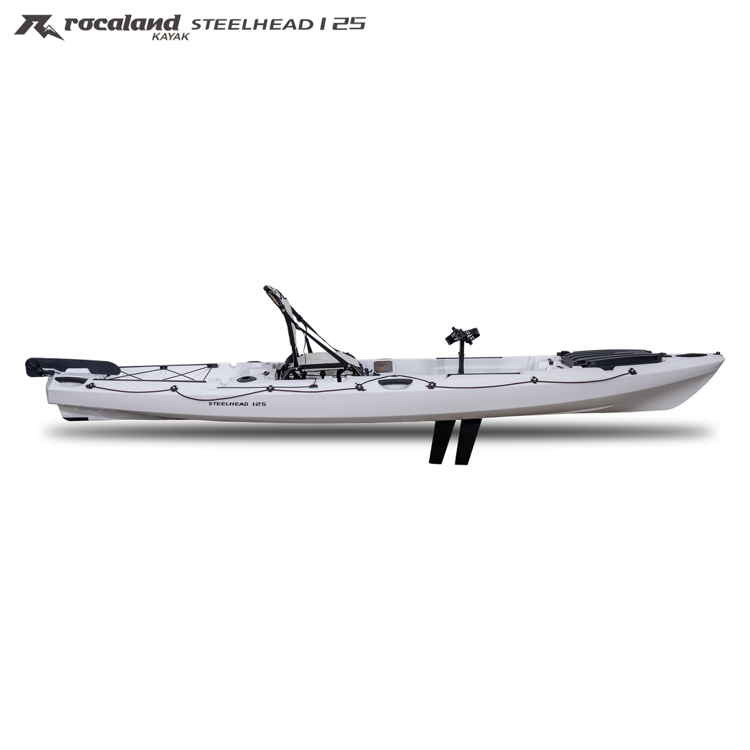 pedal kayak ROCALAND STEELHEAD 125 PEDAL DRIVE KAYAK – rocaland sports
